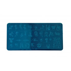 Nail Stamp Plate No.PY-J040